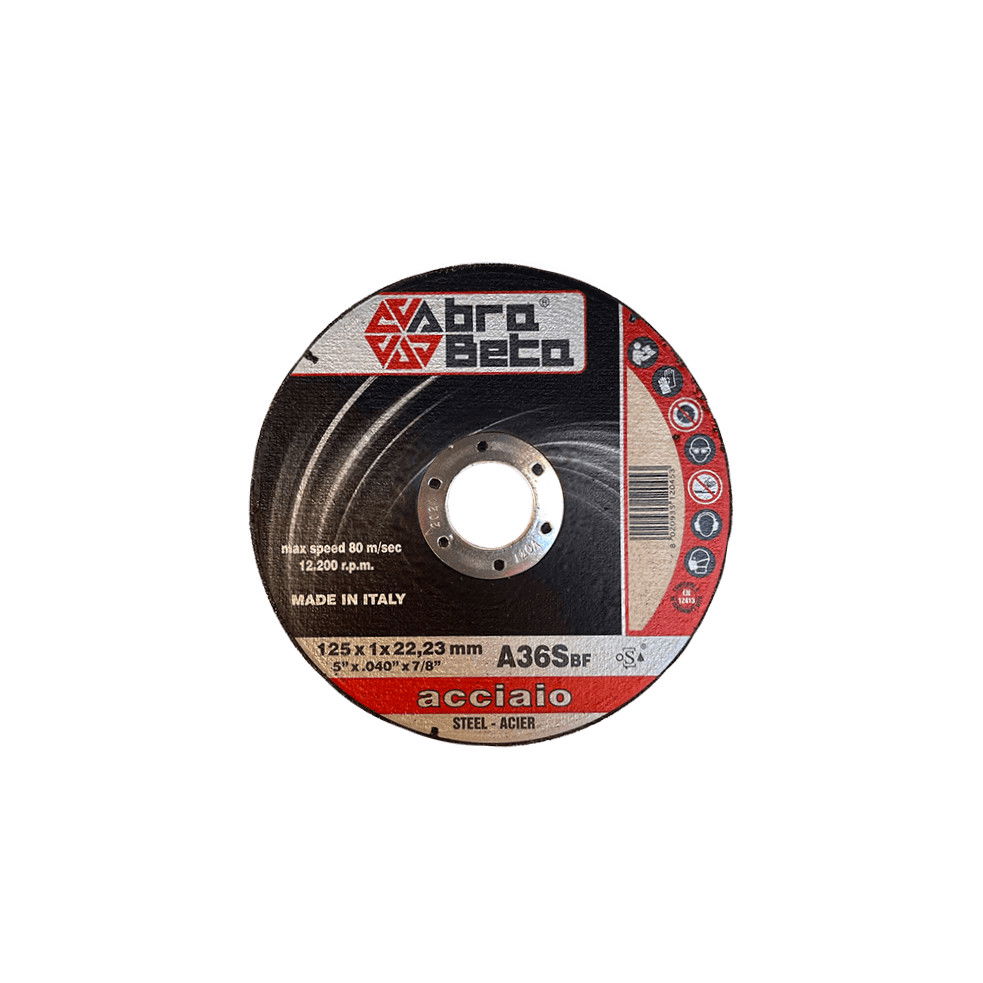 AbraBeta A36S acél 125x1x22,23 25db/csomag termék fő termékképe