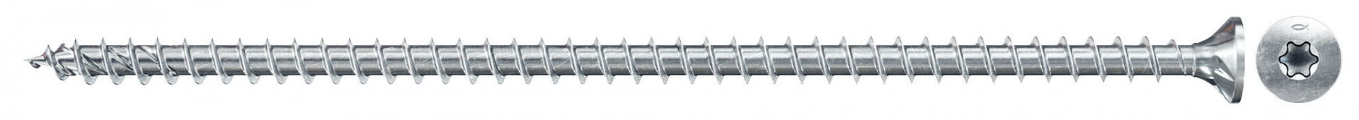 Fischer FPF II CTF 8.0 x 220 BC 50 süllyesztett fejű, kékre horganyzott, végigmenetes szerkezetépítő csavar TX behajtással, 50 db/csomag termék fő termékképe