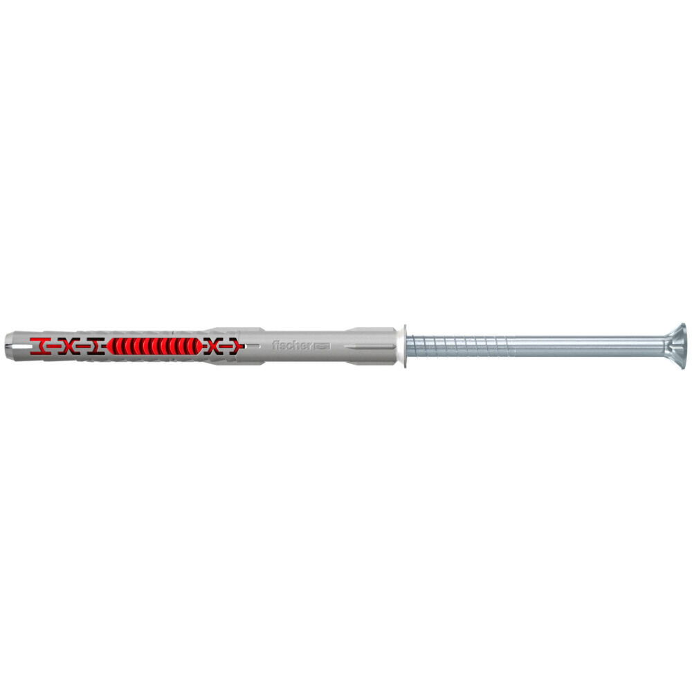 Fischer DuoXpand 10x200 T rögzítődübel cinkkel galvanizált acél, süllyesztett fejű csavarral, 50 db/csomag termék fő termékképe