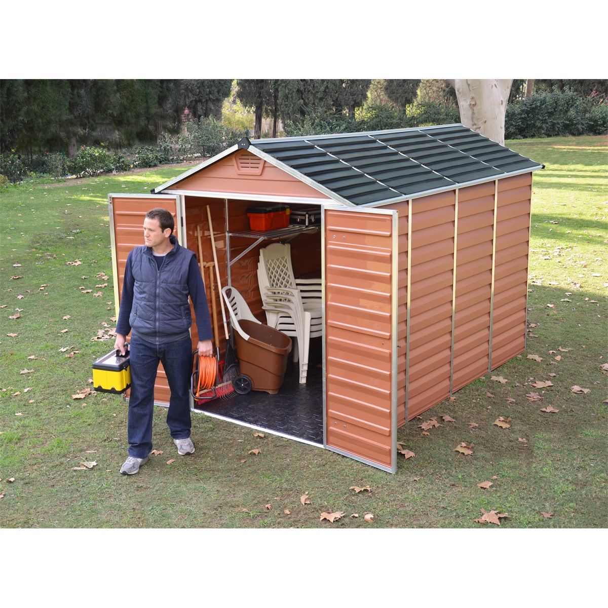 Palram - Canopia Skylight 6x10 barna termék fő termékképe