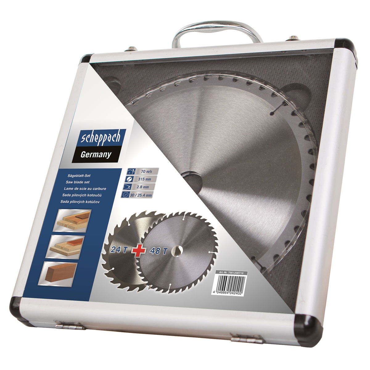 Scheppach Fűrészlap szett- 2 darabos 315 mm-es termék fő termékképe