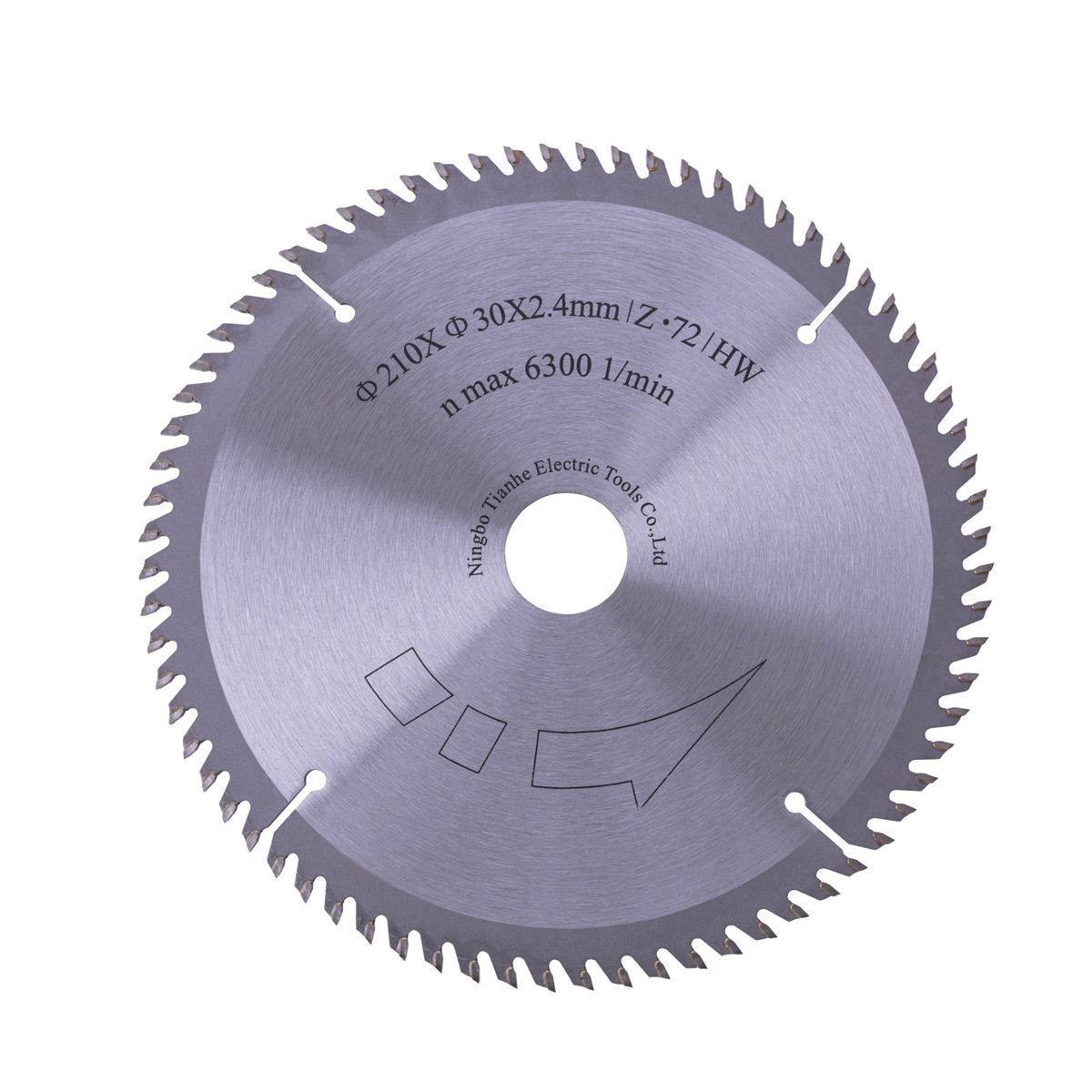 Scheppach fűrészlap 210/30mm, 72f pro PL 75-höz termék fő termékképe
