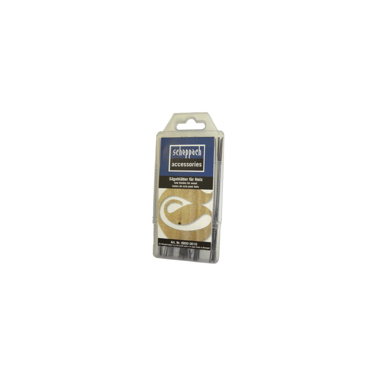 Scheppach Fűrészlap dekopírfűrészhez (box 5 x 12 db) termék fő termékképe