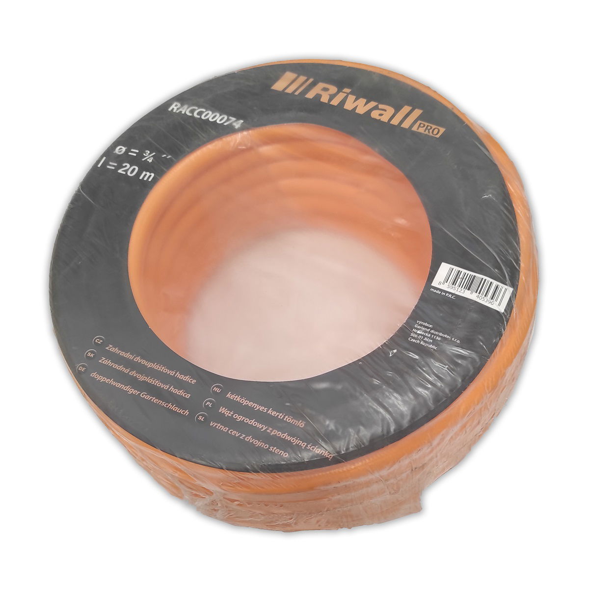 Riwall PRO Riwall kétrétegű kerti tömlő, 20 m, 3/4” termék fő termékképe